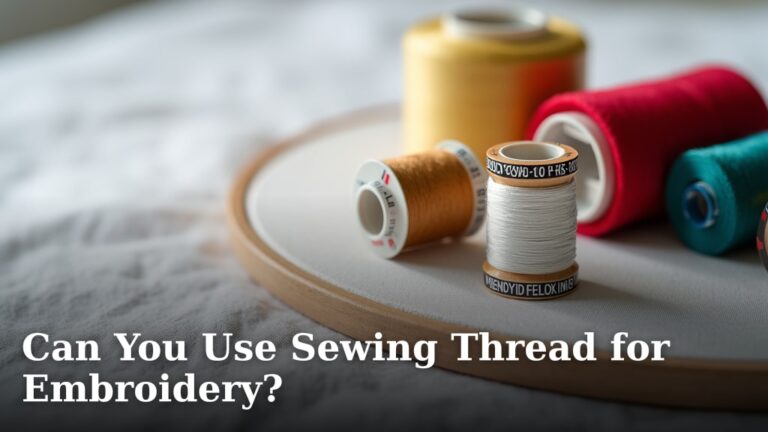 Can You Use Sewing Thread for Embroidery?
