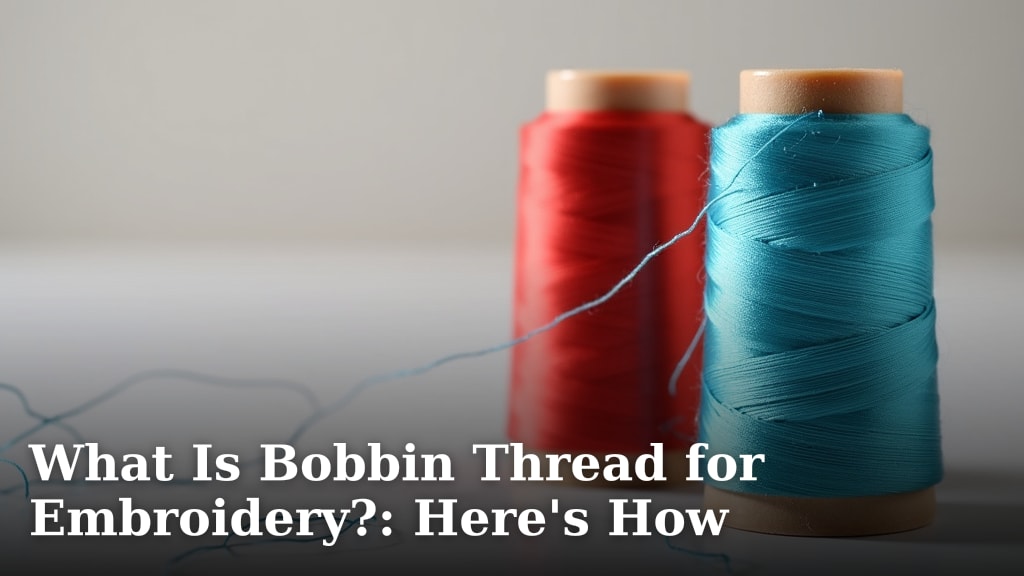 What Is Bobbin Thread for Embroidery?: Here's How