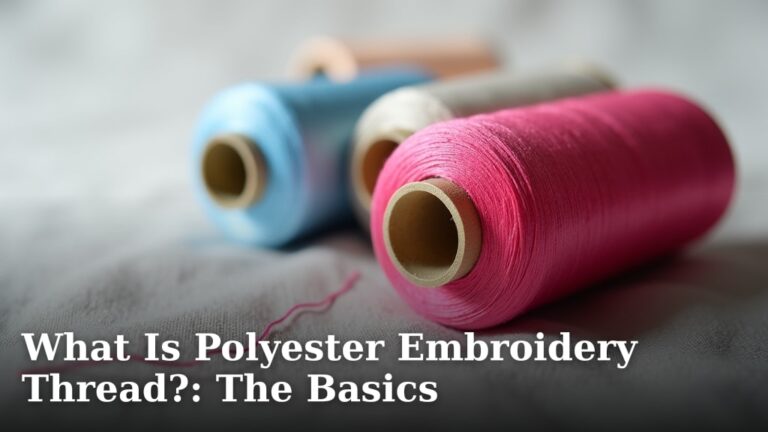 What Is Polyester Embroidery Thread?: The Basics