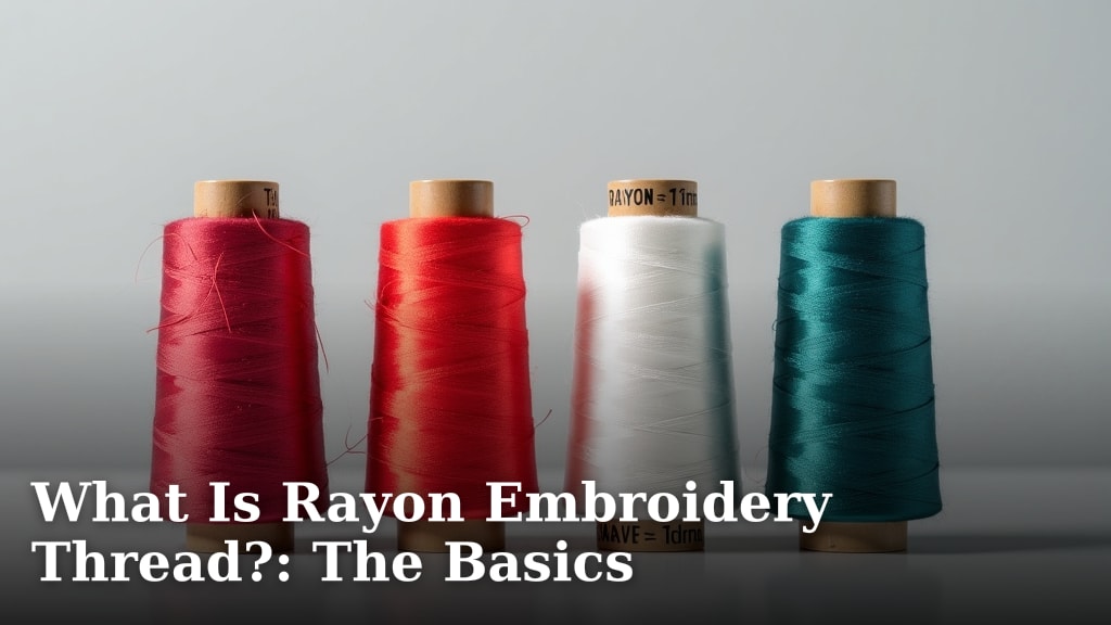 What Is Rayon Embroidery Thread?: The Basics