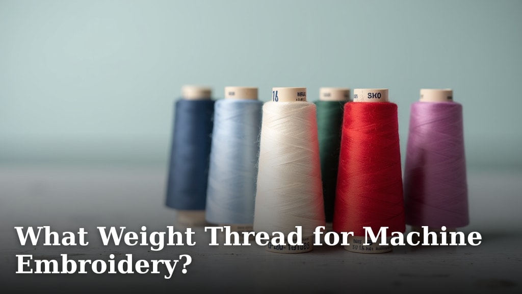 What Weight Thread for Machine Embroidery?