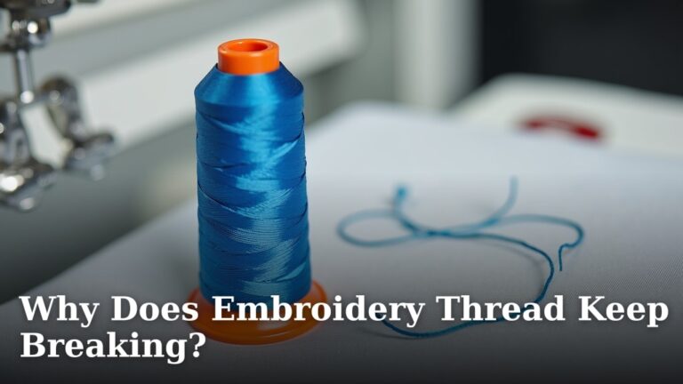 Why Does Embroidery Thread Keep Breaking?