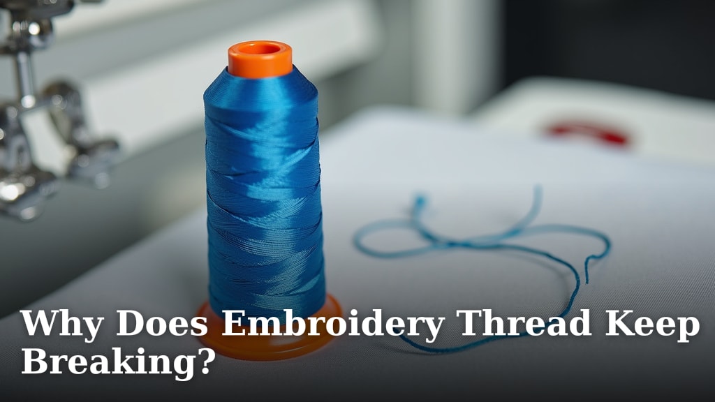 Why Does Embroidery Thread Keep Breaking?
