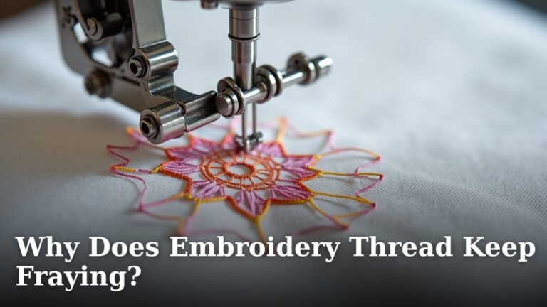 Why Does Embroidery Thread Keep Fraying?