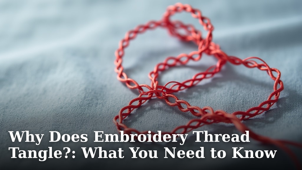 Why Does Embroidery Thread Tangle?: What You Need to Know
