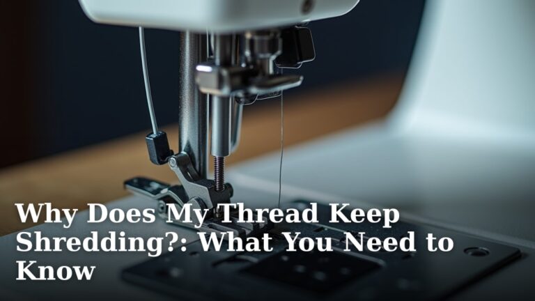 Why Does My Thread Keep Shredding?: What You Need to Know
